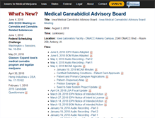 Tablet Screenshot of iowamedicalmarijuana.org